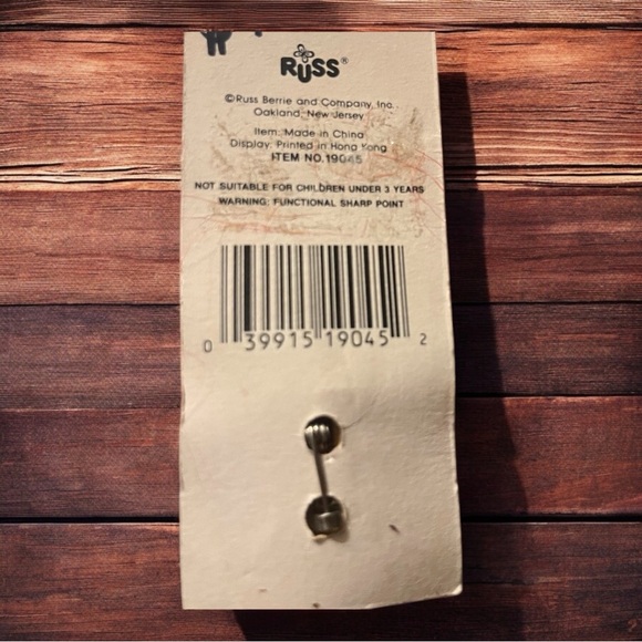 True love mini troll will red or pink hair pin back by RUSS - Picture 2 of 4